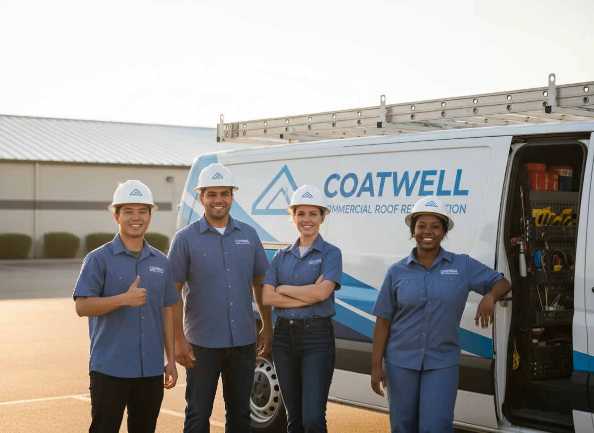Commercial roof coating company in Killduff, IA